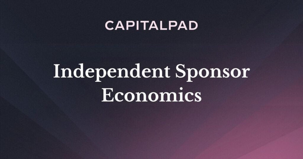 Featured image on the post discussing the economics of independent sponsor deals, including the carry, the promote, the closing fee, and the waterfall.