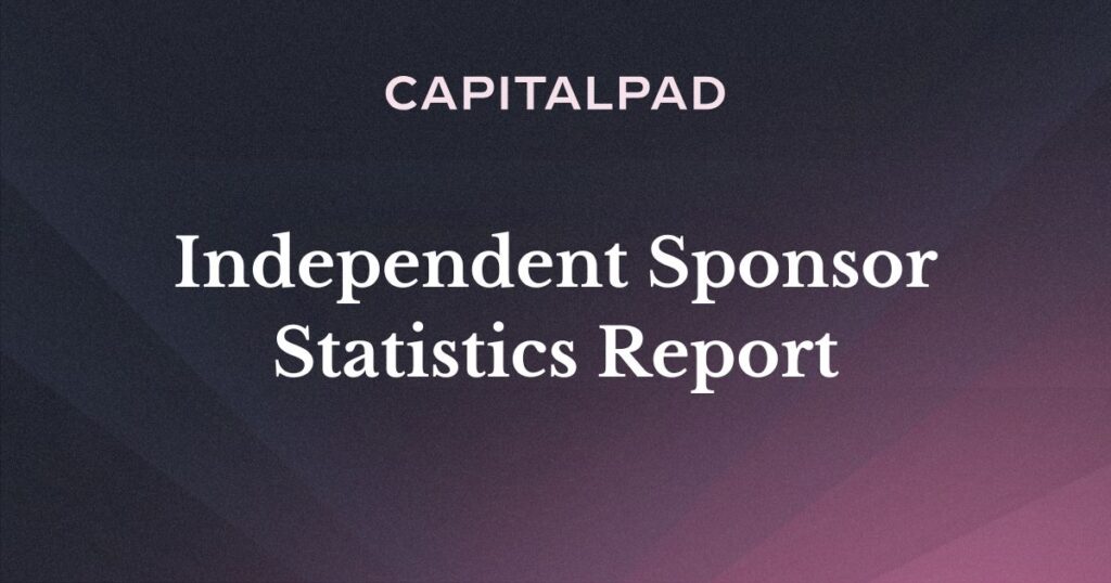 Featured image from the survey data on Independent Sponsor Private Equity Statistics and Survey Results